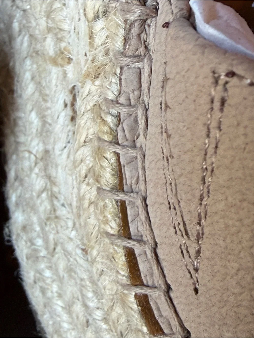 Franco Sarto 'Takara' Taupe Faux Snake Skin Espadrille Wedge Sandals -  Size 8M